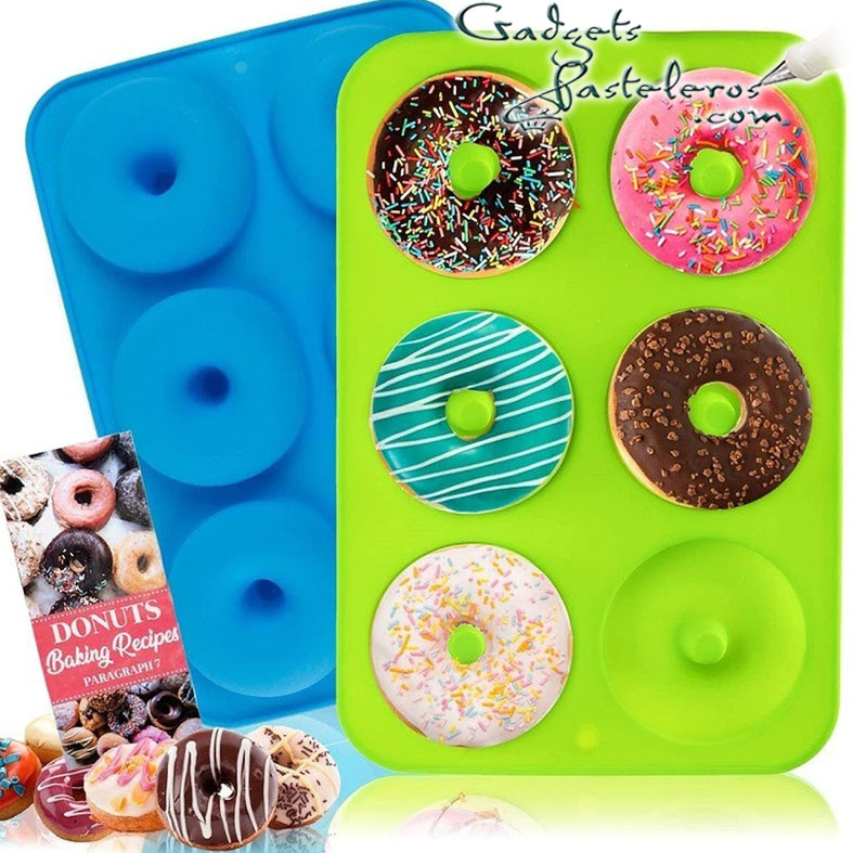 Molde Silicona Donuts Ref 02 - Gadgets pasteleros